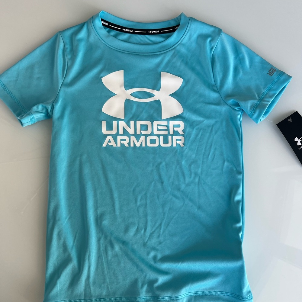 Little Boys' UA Swim Rash Rashguard